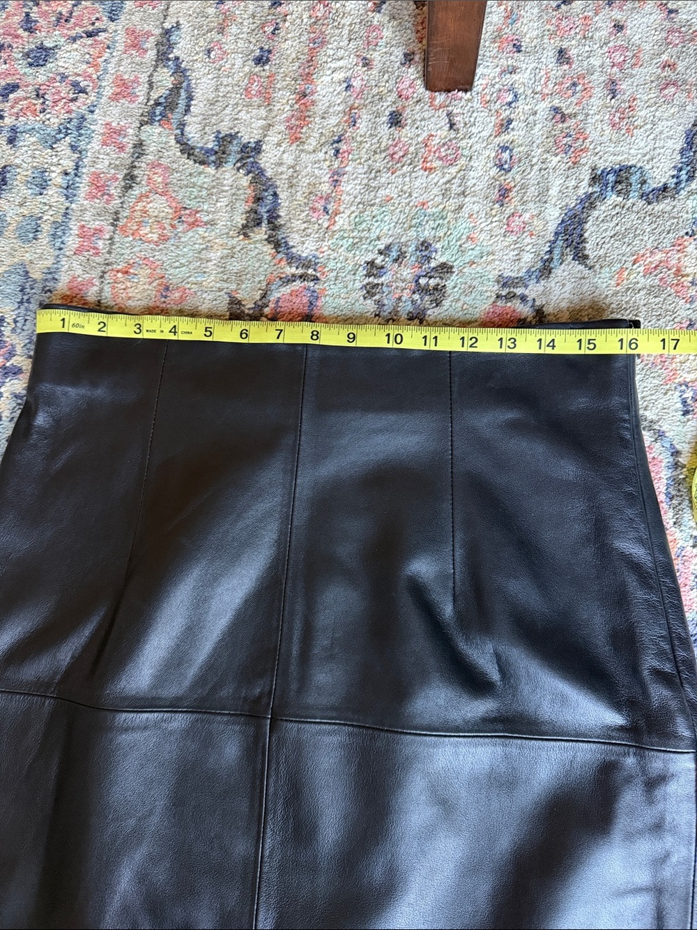 Antonio Melani 100% leather skirt - Picture 9 of 11